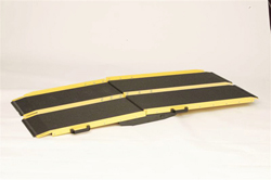 6ft portable ramps (1800cm long x 76cm wide Yellow)