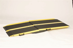 6ft portable ramps (1800cm long x 76cm wide Yellow)